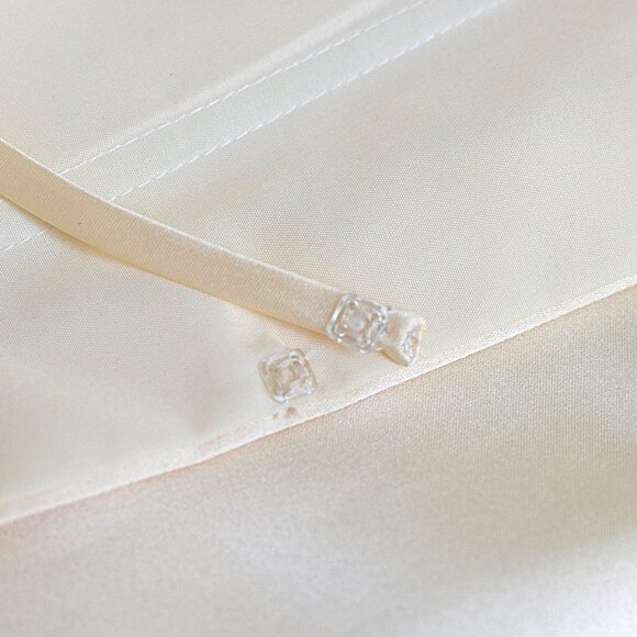 Butter Yellow Mermaid Floor Length Prom Dress Backless Fitted Size S Formal - Picture 11 of 11